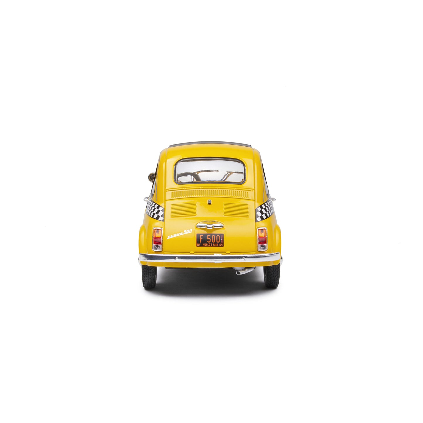 Mô hình xe Solido 1/18 Fiat 500 Taxi NYC – 1965