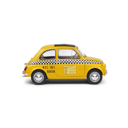 Mô hình xe Solido 1/18 Fiat 500 Taxi NYC – 1965