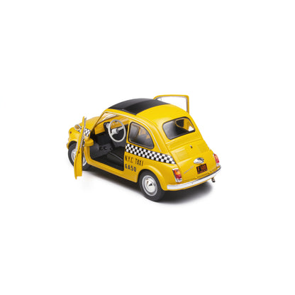 Mô hình xe Solido 1/18 Fiat 500 Taxi NYC – 1965