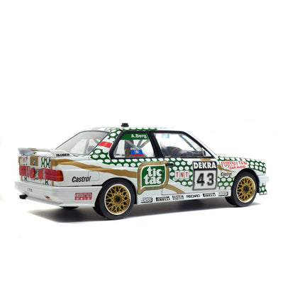 Mô hình xe Solido 1/18 BMW E30 M3 – DTM – 1991 – A. Berg #43