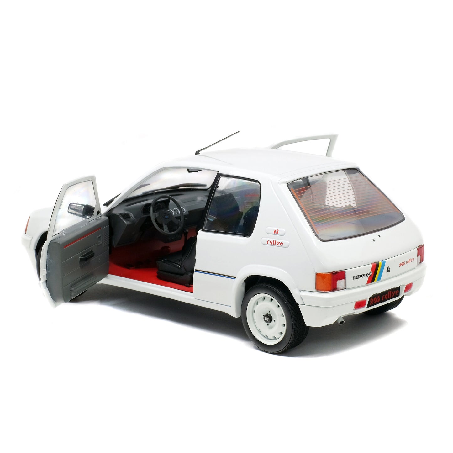 Mô hình xe Solido 1/18 Peugeot 205 Mk.1 1.3L Rallye – 1988