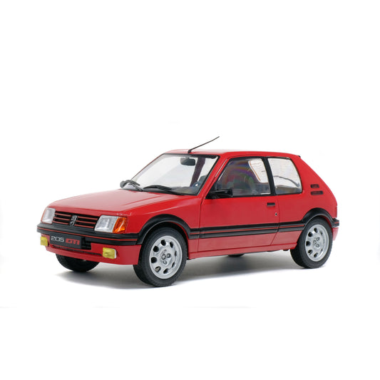 Mô hình xe Solido 1/18 PEUGEOT 205 GTI 1.9L MK 1 – ROUGE VALLELUNGA -1988