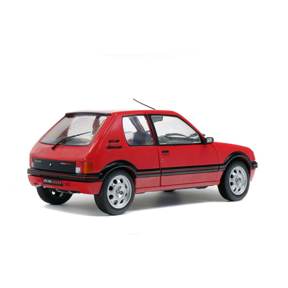 Mô hình xe Solido 1/18 PEUGEOT 205 GTI 1.9L MK 1 – ROUGE VALLELUNGA -1988