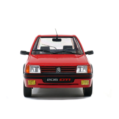 Mô hình xe Solido 1/18 PEUGEOT 205 GTI 1.9L MK 1 – ROUGE VALLELUNGA -1988