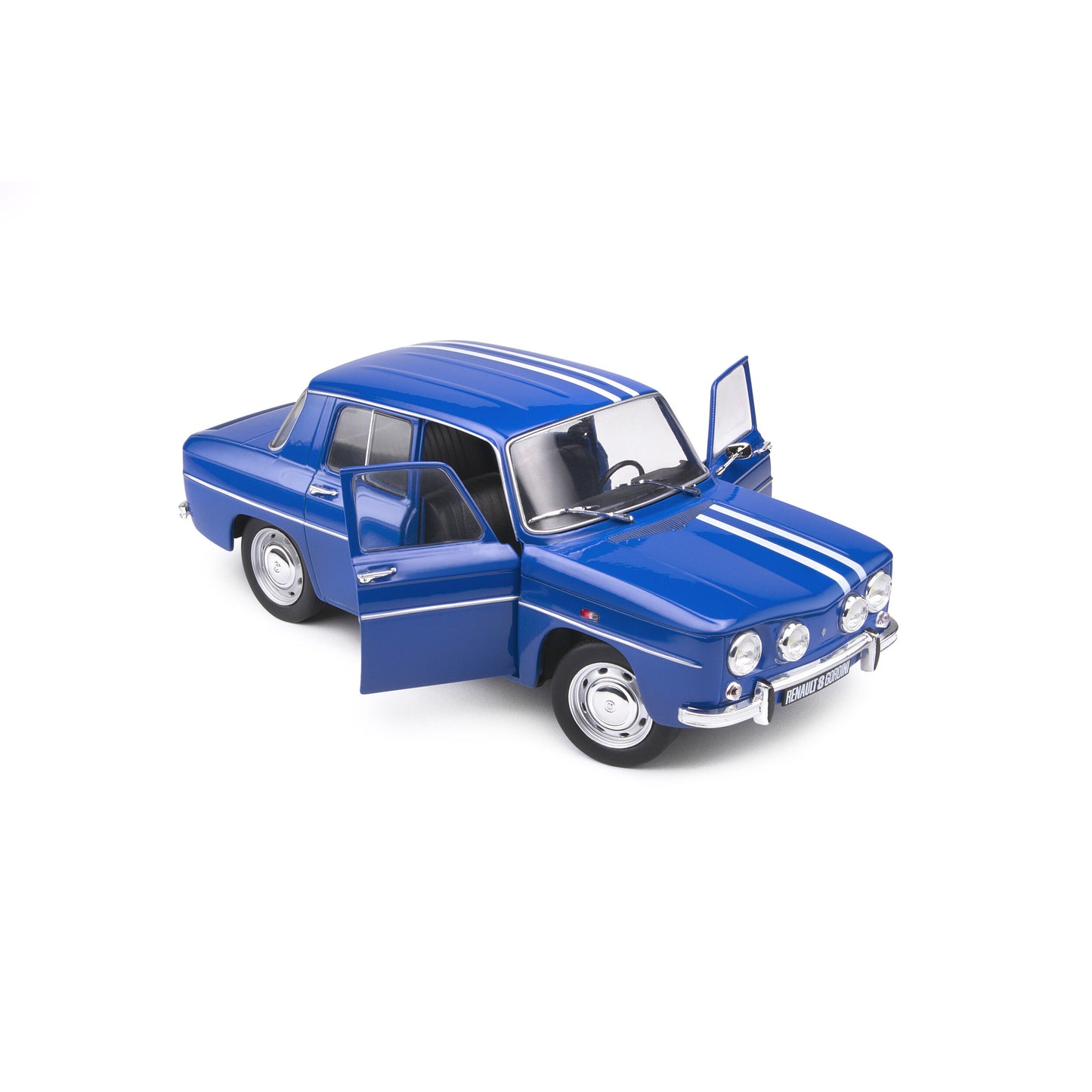 Mô hình xe Solido 1/18 RENAULT 8 GORDINI 1300 – BLEU GORDINI – 1967