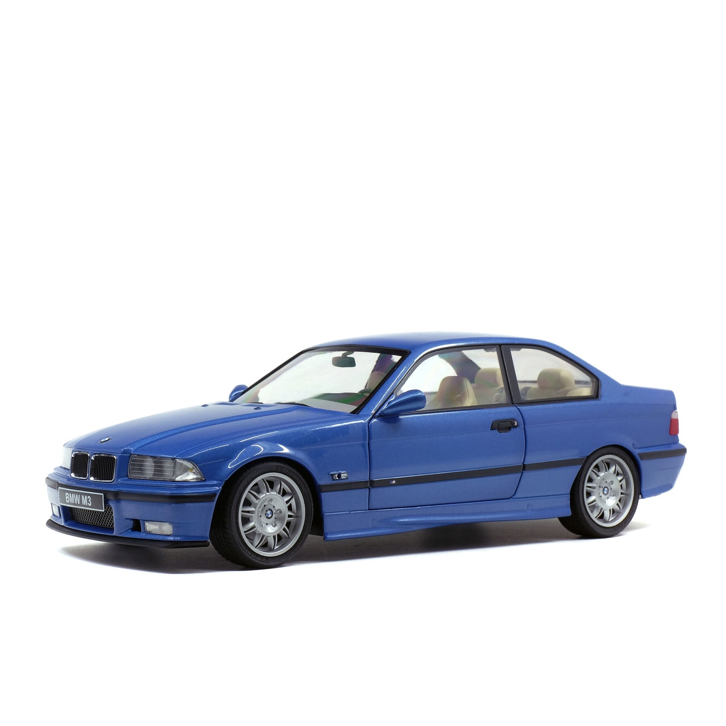 Mô hình xe Solido 1/18 BMW E36 Coupé M3 – Bleu Estoril – 1990