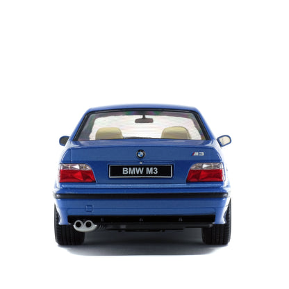 Mô hình xe Solido 1/18 BMW E36 Coupé M3 – Bleu Estoril – 1990