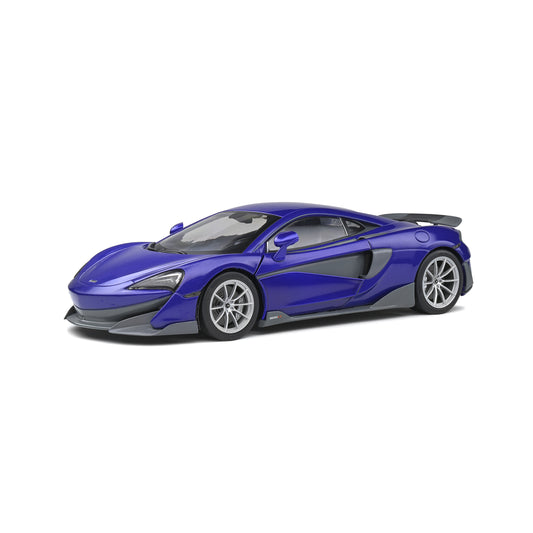 Mô hình xe Solido 1/18 McLaren 600LT – Lantana Purple – 2018