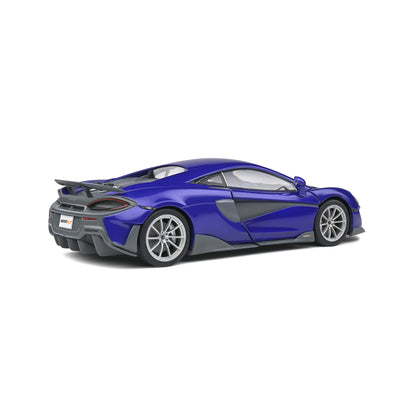 Mô hình xe Solido 1/18 McLaren 600LT – Lantana Purple – 2018