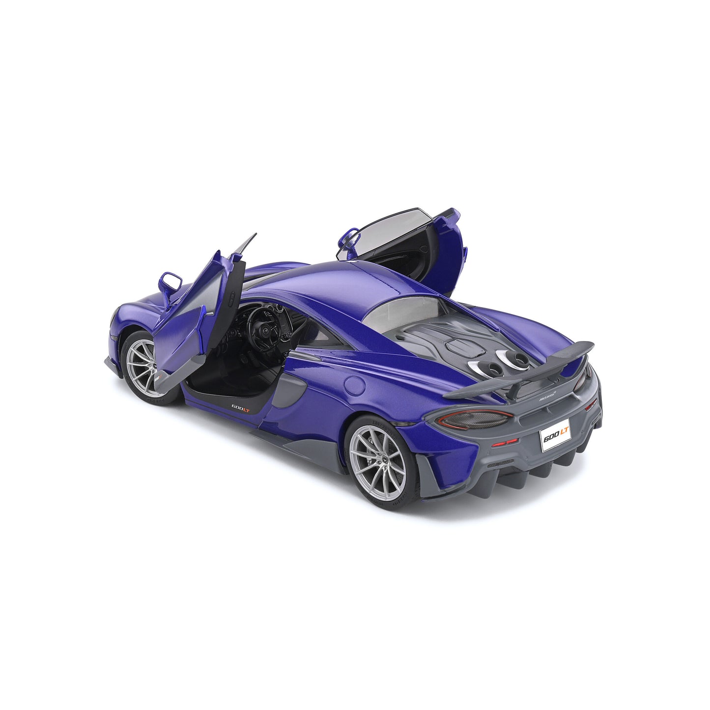Mô hình xe Solido 1/18 McLaren 600LT – Lantana Purple – 2018