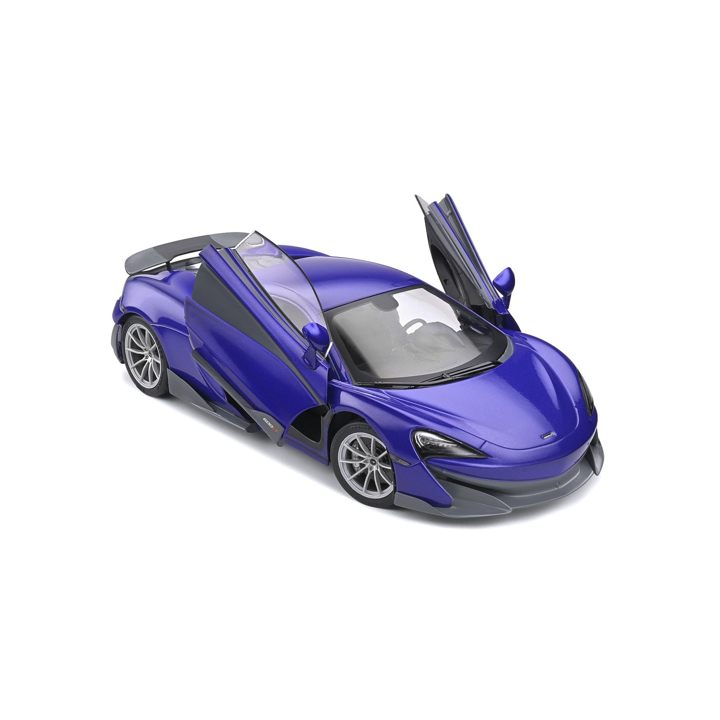 Mô hình xe Solido 1/18 McLaren 600LT – Lantana Purple – 2018