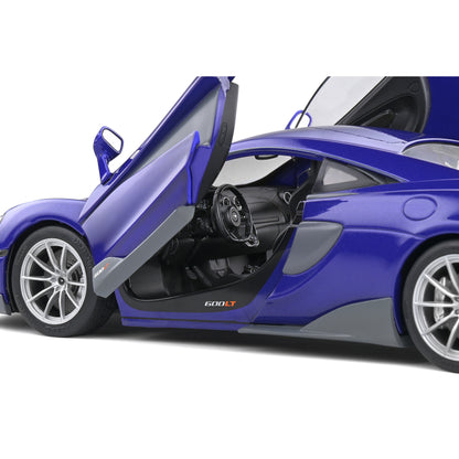 Mô hình xe Solido 1/18 McLaren 600LT – Lantana Purple – 2018
