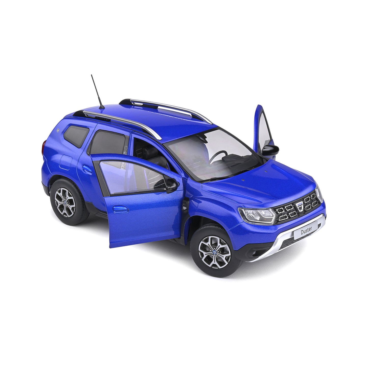 Mô hình xe Solido 1/18 Dacia Duster Ph.2 – Bleu Cosmos – 2018