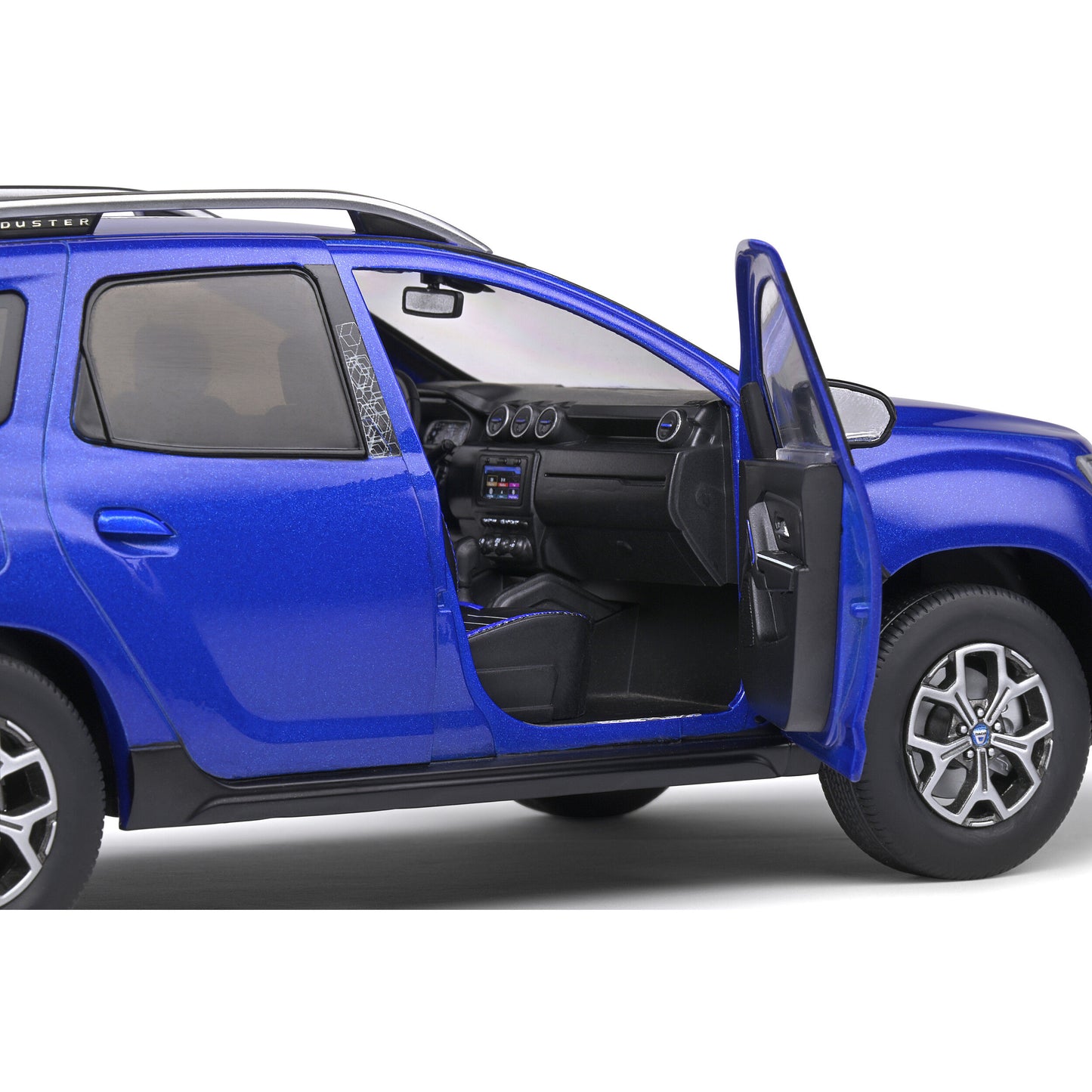 Mô hình xe Solido 1/18 Dacia Duster Ph.2 – Bleu Cosmos – 2018