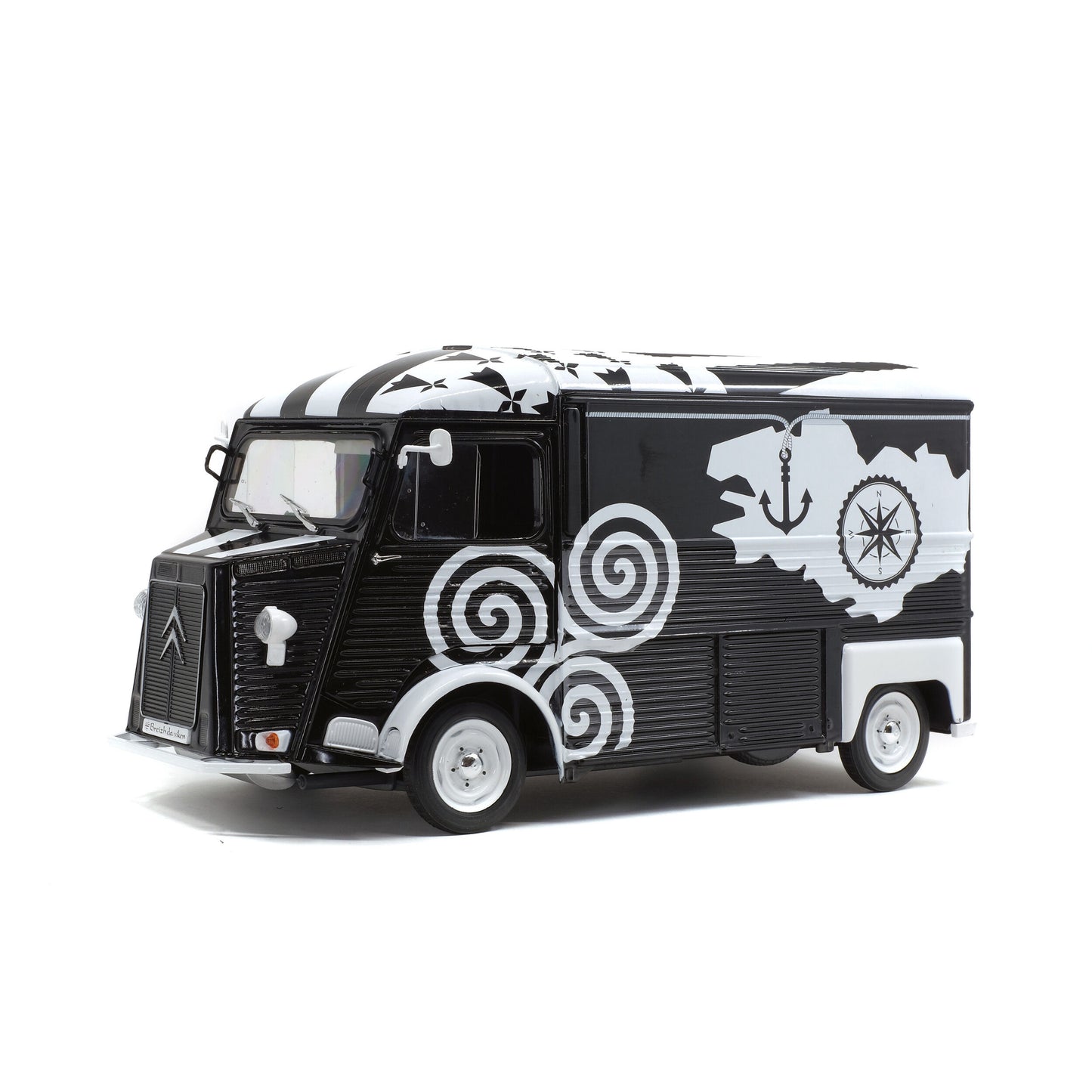 Mô hình xe Solido 1/18 CITROËN TYPE HY – BREIZH – 1969