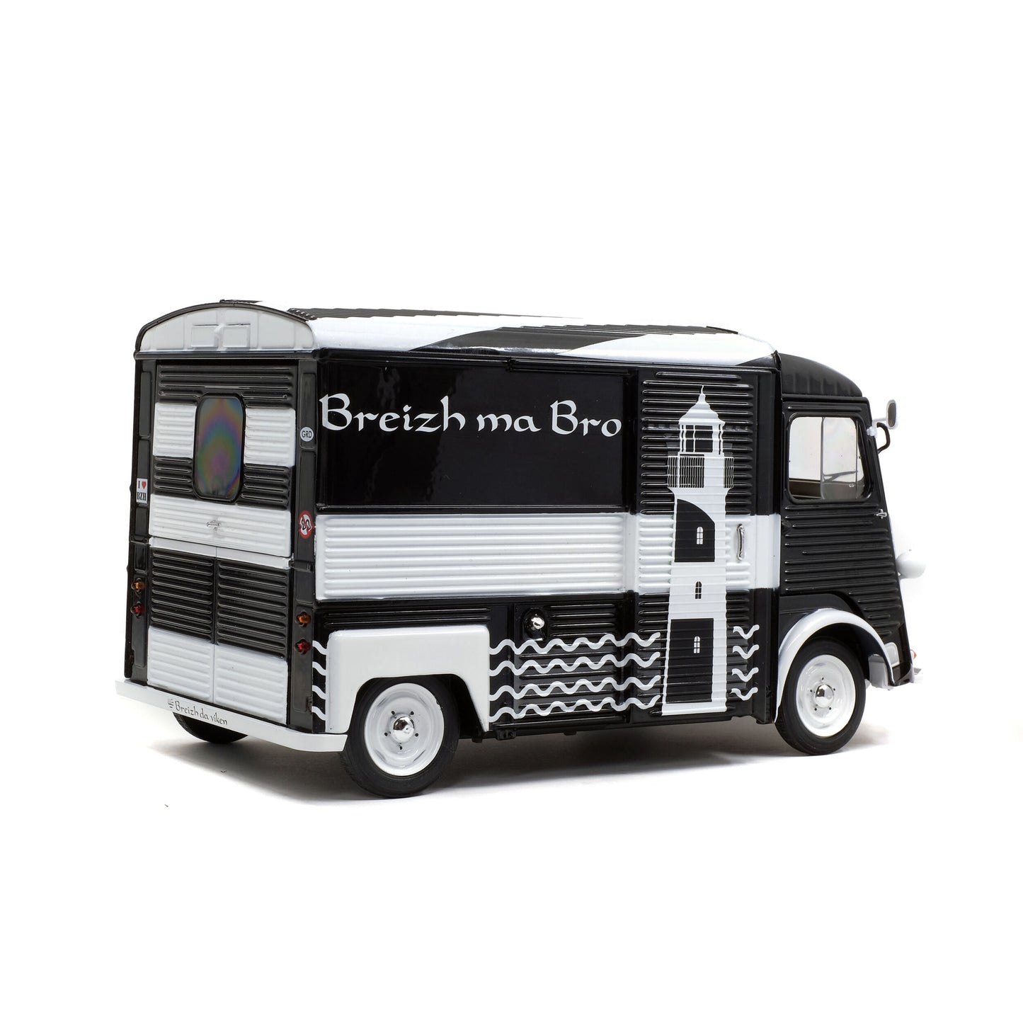 Mô hình xe Solido 1/18 CITROËN TYPE HY – BREIZH – 1969