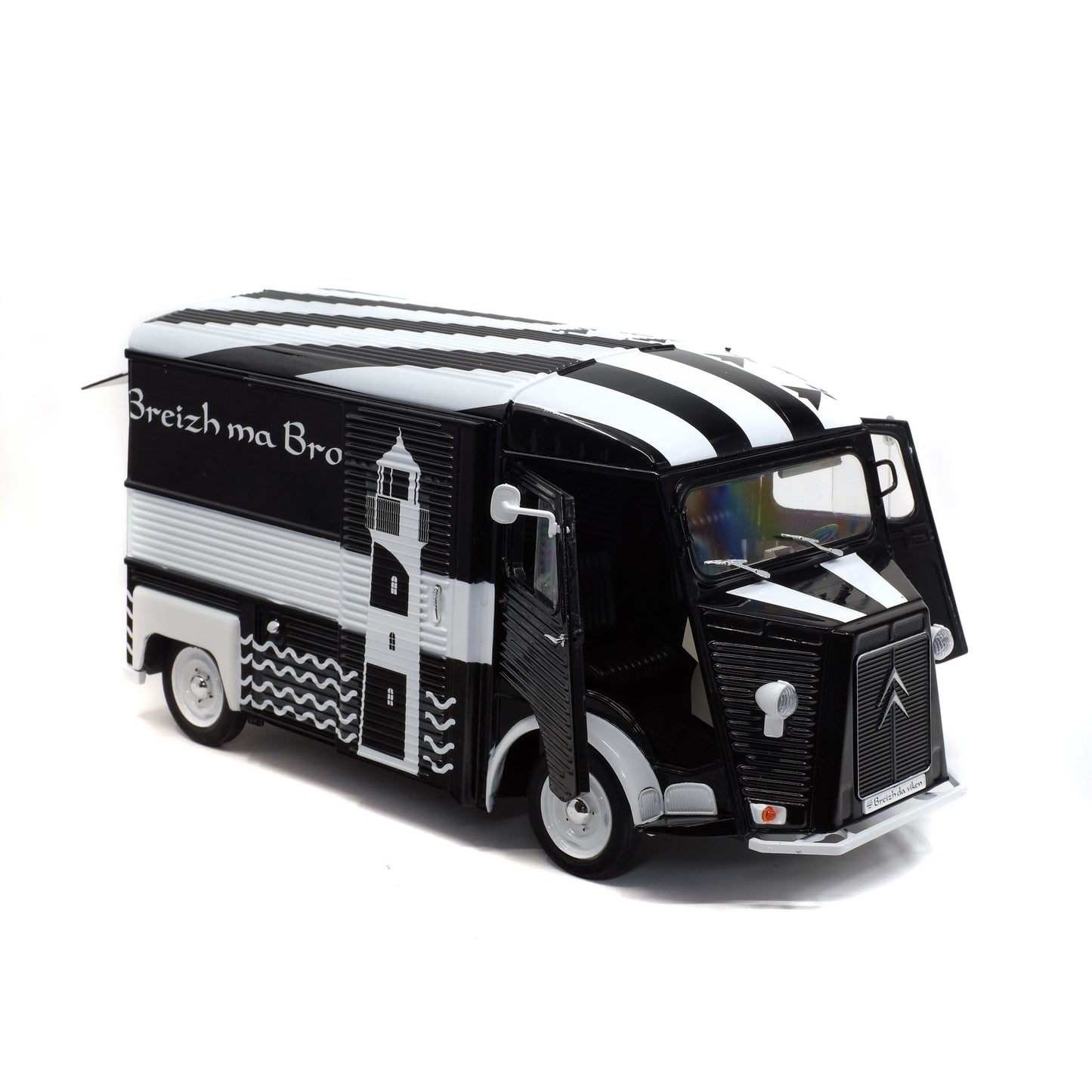 Mô hình xe Solido 1/18 CITROËN TYPE HY – BREIZH – 1969