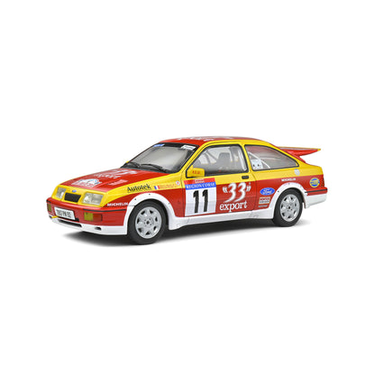 Mô hình xe Solido 1/18 Ford Sierra Cosworth RS – Tour de Corse – 1987 – #11 Auriol/Occelli