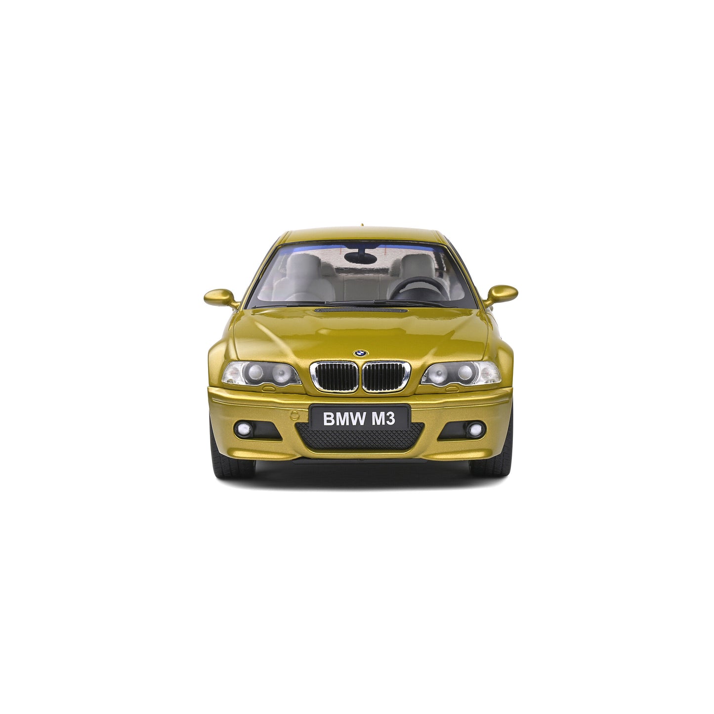 Mô hình xe Solido 1/18 BMW E46 M3 Coupé – Phoenix Yellow – 2000