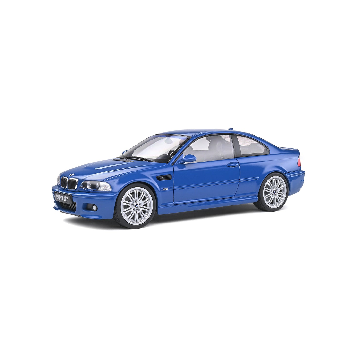 Mô hình xe Solido 1/18 BMW E46 M3 Coupé – Laguna Blue – 2000