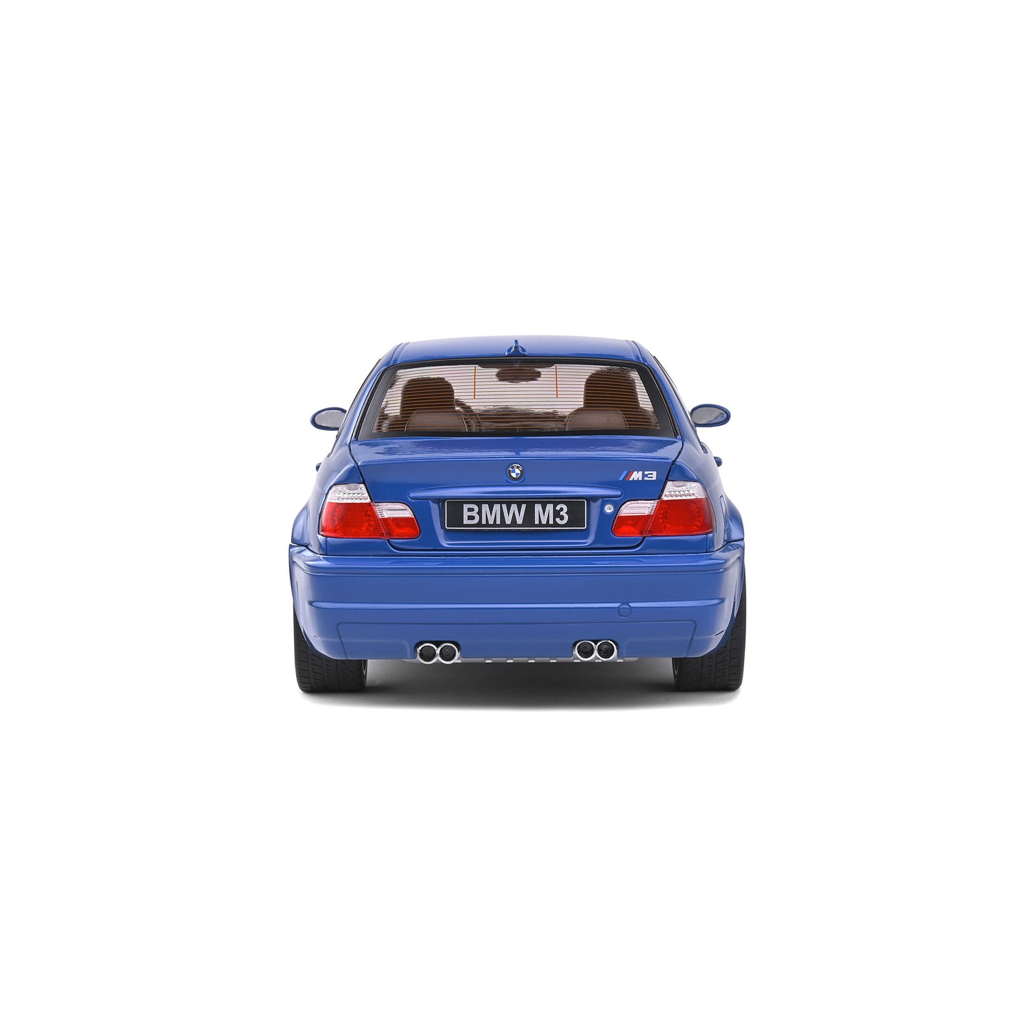Mô hình xe Solido 1/18 BMW E46 M3 Coupé – Laguna Blue – 2000