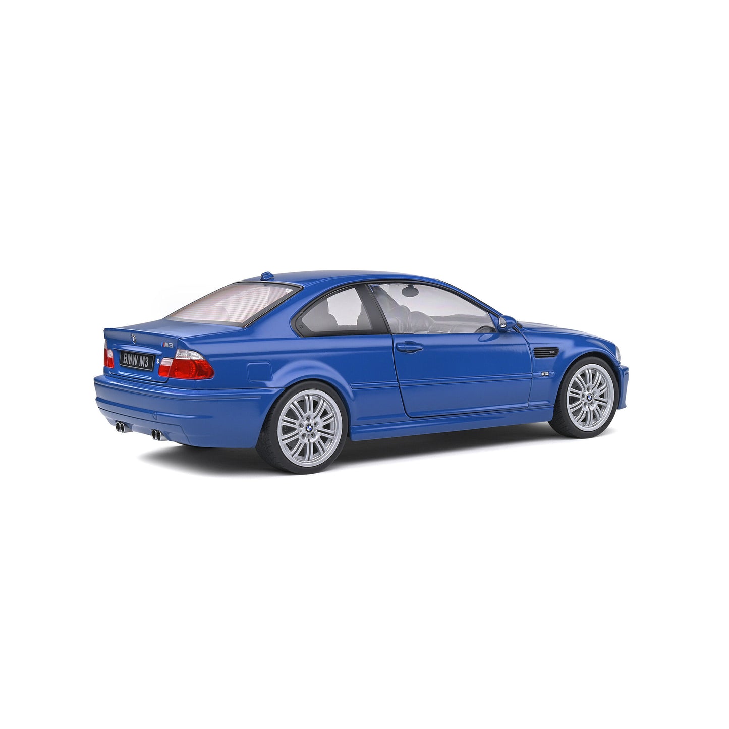 Mô hình xe Solido 1/18 BMW E46 M3 Coupé – Laguna Blue – 2000