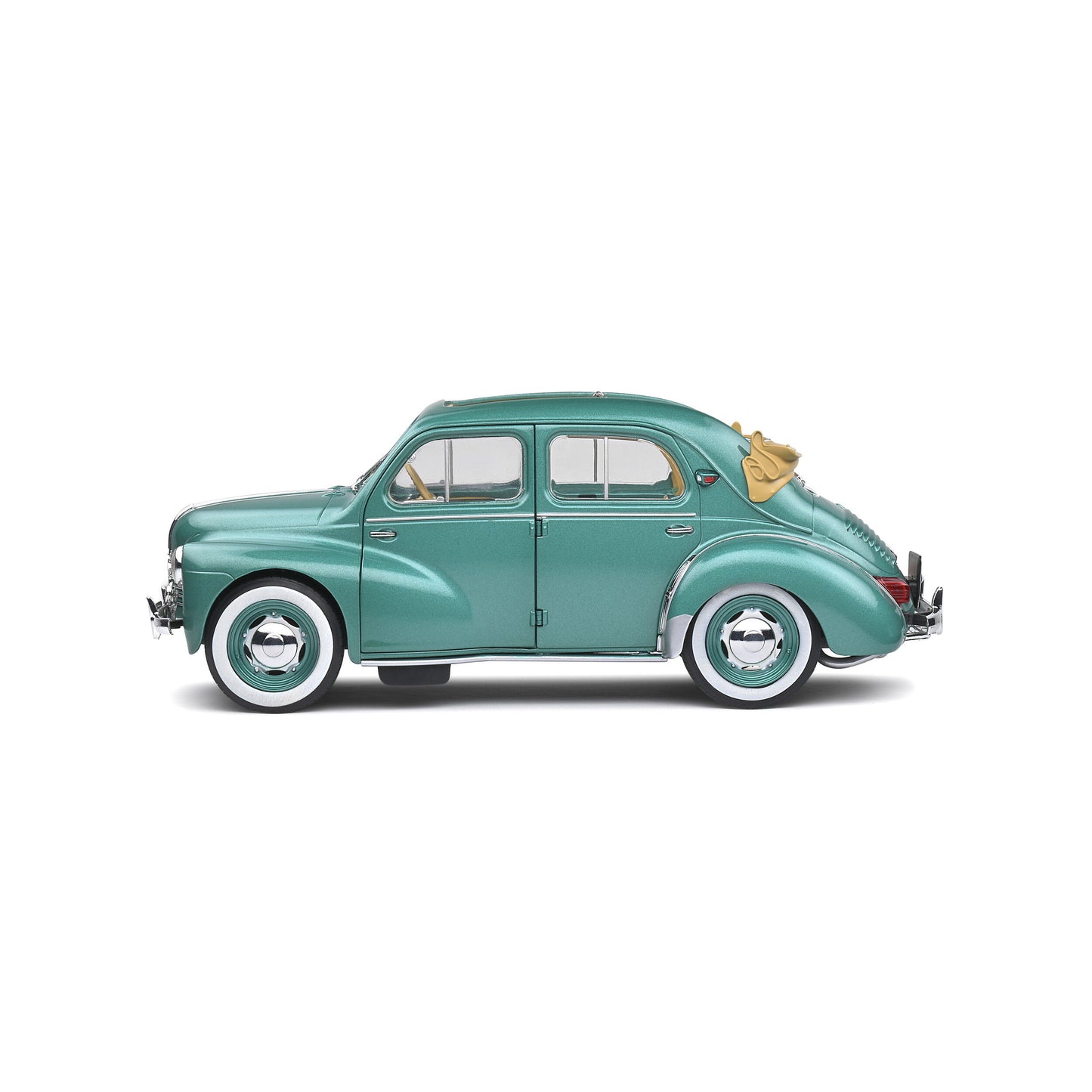 Mô hình xe Solido 1/18 Renault 4CV Decouvrable – Vert Ardennes Metal – 1951