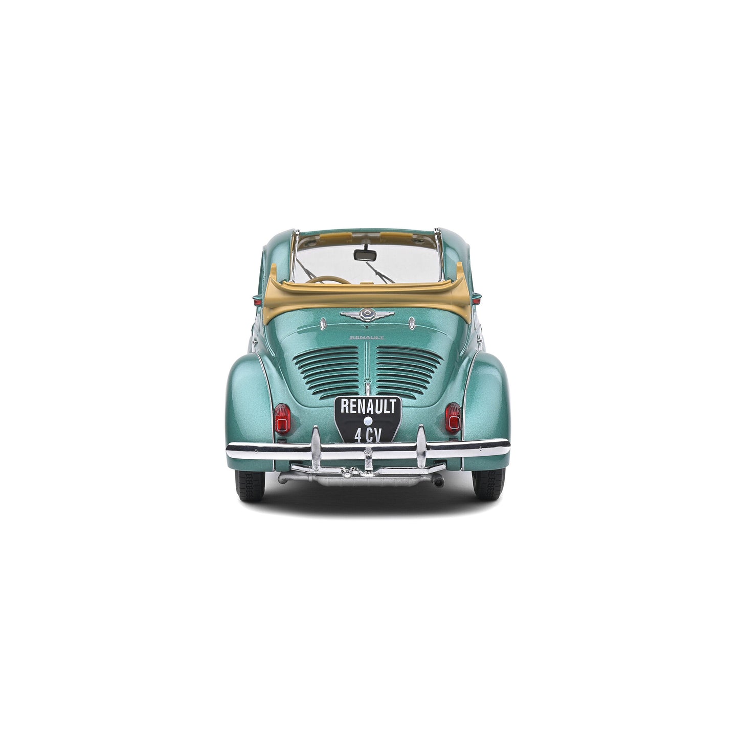 Mô hình xe Solido 1/18 Renault 4CV Decouvrable – Vert Ardennes Metal – 1951