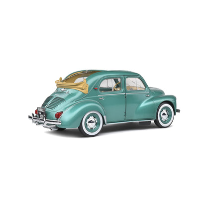 Mô hình xe Solido 1/18 Renault 4CV Decouvrable – Vert Ardennes Metal – 1951
