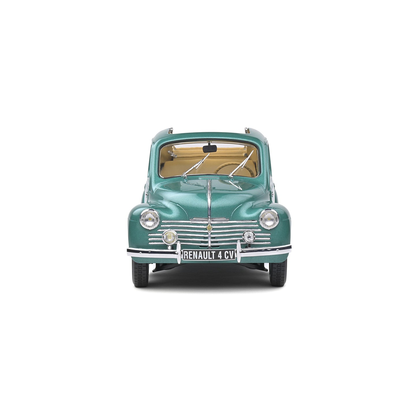 Mô hình xe Solido 1/18 Renault 4CV Decouvrable – Vert Ardennes Metal – 1951