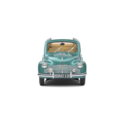 Mô hình xe Solido 1/18 Renault 4CV Decouvrable – Vert Ardennes Metal – 1951