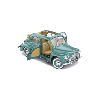 Mô hình xe Solido 1/18 Renault 4CV Decouvrable – Vert Ardennes Metal – 1951