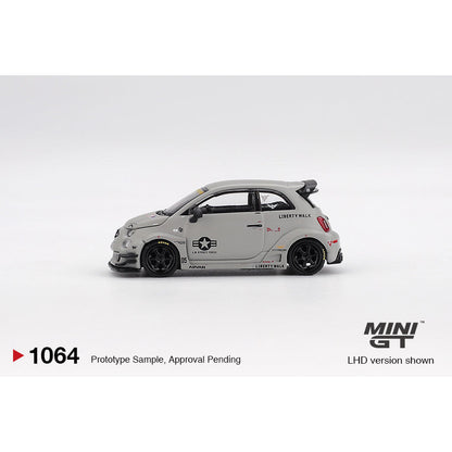 [Mocus bán lượt mua trước] Dự kiến 09/2025 Mô hình xe Mini GT 1:64 Abarth-595-LB-WORKS-x-Abas-Works 
Fighters - MGT01064