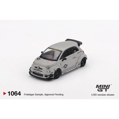 [Mocus bán lượt mua trước] Dự kiến 09/2025 Mô hình xe Mini GT 1:64 Abarth-595-LB-WORKS-x-Abas-Works 
Fighters - MGT01064