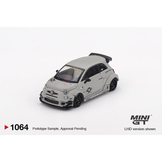 [Mocus bán lượt mua trước] Dự kiến 09/2025 Mô hình xe Mini GT 1:64 Abarth-595-LB-WORKS-x-Abas-Works 
Fighters - MGT01064