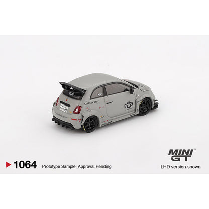 [Mocus bán lượt mua trước] Dự kiến 09/2025 Mô hình xe Mini GT 1:64 Abarth-595-LB-WORKS-x-Abas-Works 
Fighters - MGT01064