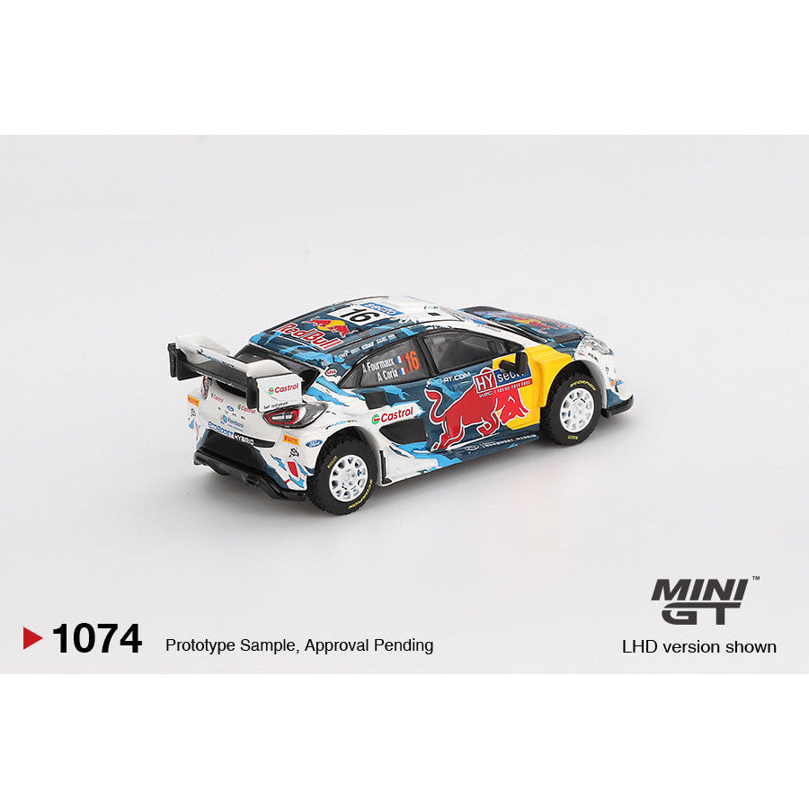 [Mocus bán lượt mua trước] Dự kiến 09/2025 Mô hình xe Mini GT 1:64 Ford-Puma-Rally1-#16
-WRT2024-Rally-Finland- MGT01074