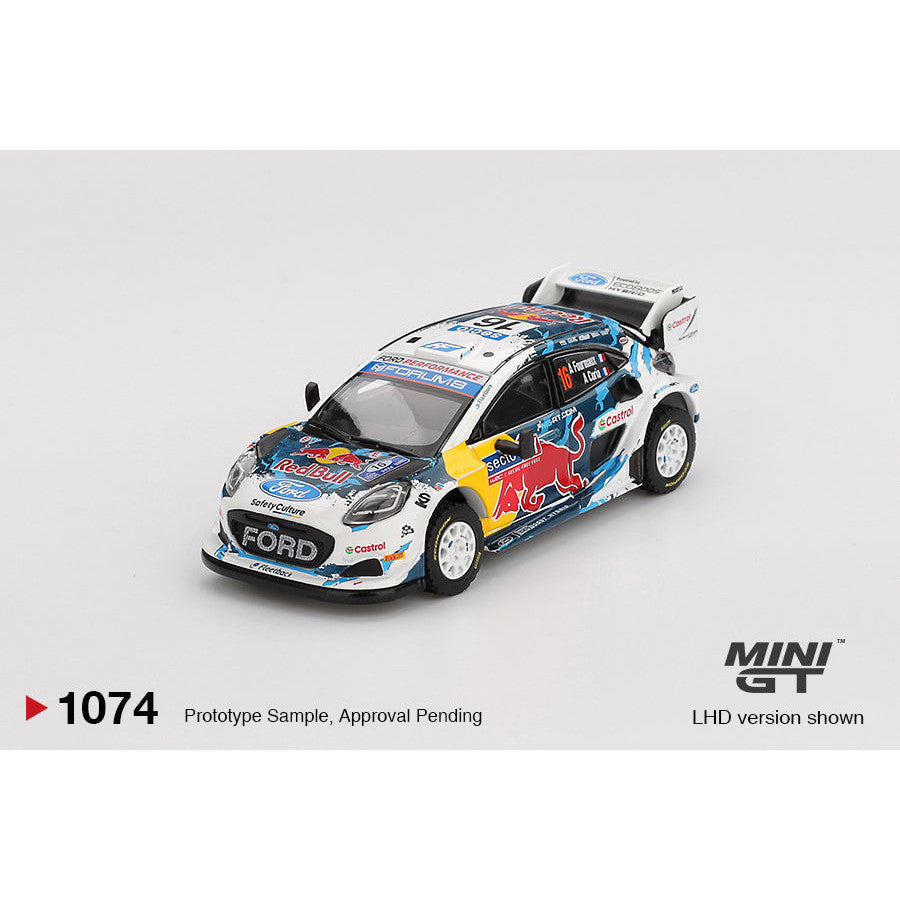 [Mocus bán lượt mua trước] Dự kiến 09/2025 Mô hình xe Mini GT 1:64 Ford-Puma-Rally1-#16
-WRT2024-Rally-Finland- MGT01074