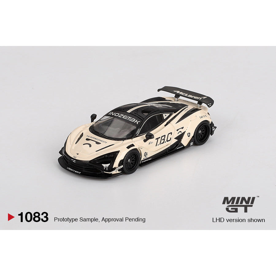 [Bán lượt mua trước] Sắp ra mắt tháng 11 2025 Mô hình xe Mini GT 1:64 McLaren 720S LB Works The Boring Concept MGT01083