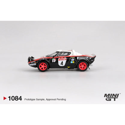 [Bán lượt mua trước] Sắp ra mắt tháng 11 2025 Mô hình xeMini GT 1:64 Lancia Stratos 1978 Rally Sanremo Winner MGT01084