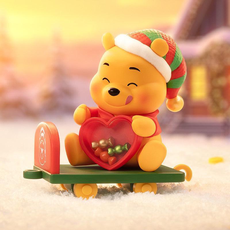 POP MART Disney Winnie the Pooh Gift Giving Series Figures Blind Box Action Toys Figure Birthday Gift Kid Toy