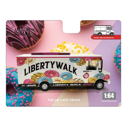 [HÀNG CÓ SẴN] Mô hình nhân vật American Diorama 1:64 Food Truck series LB Cafe AD-70103