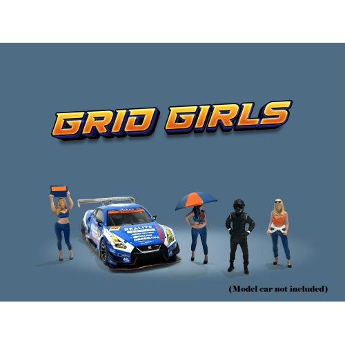 [HÀNG CÓ SẴN] Mô hình nhân vật American Diorama 1:64 Grid Girls AD-2406MJ