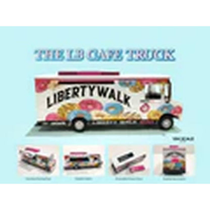 [HÀNG CÓ SẴN] Mô hình nhân vật American Diorama 1:64 Food Truck series LB Cafe AD-70103