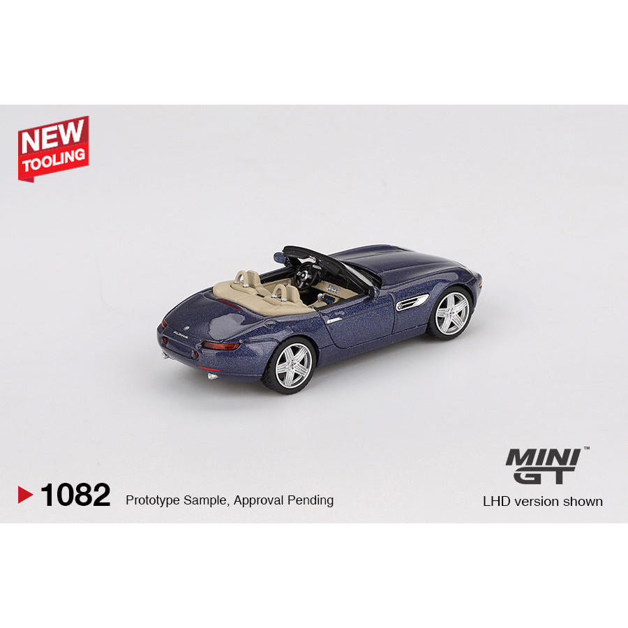 [HÀNG CÓ SẴN] Mô hình xe Mini GT 1:64 BMW Z8 Alpina Alpine Blue MGT01082
