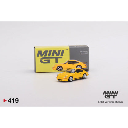 [HÀNG CÓ SẴN] Mô hình xe Mini GT 1:64 RUF CTR 1987 Blossom Yellow MGT00419
