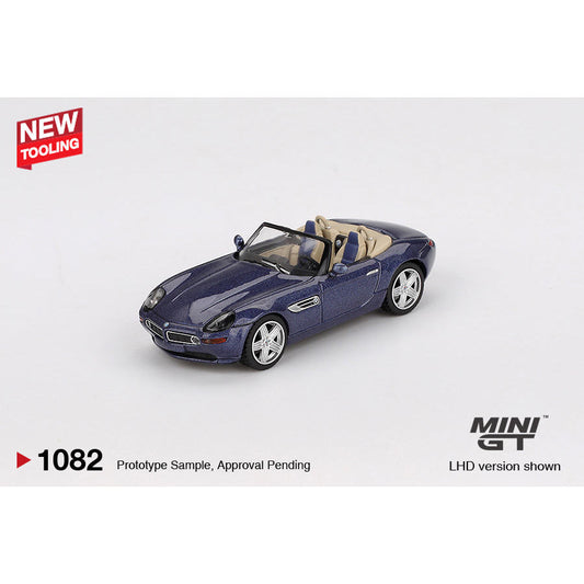 [HÀNG CÓ SẴN] Mô hình xe Mini GT 1:64 BMW Z8 Alpina Alpine Blue MGT01082