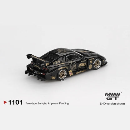 [Mocus Bán lượt mua trước] Sắp ra mắt tháng 01/2026 mô hình xe Mini GT 1:64 Mazda RX-7 Lb-super MGT01101