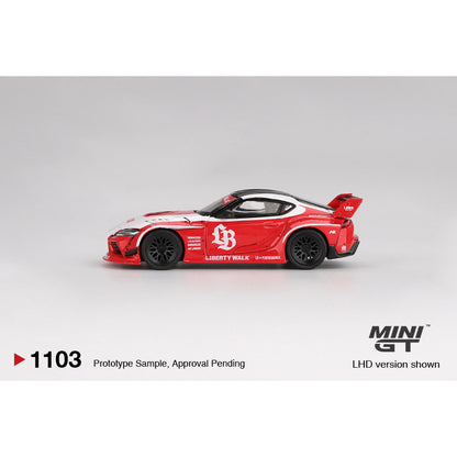 [Mocus Bán lượt mua trước] Sắp ra mắt tháng 12 2025 Mô hình xe Mini GT 1:64 Toyota TOYOTA Gr Supra Subaru LB  MGT01103