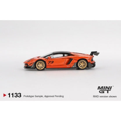 [Mocus Bán lượt mua trước] Sắp ra mắt tháng 12/2025  Mô hình xe Mini GT 1:64 Lamborghini Aventador MGT01133